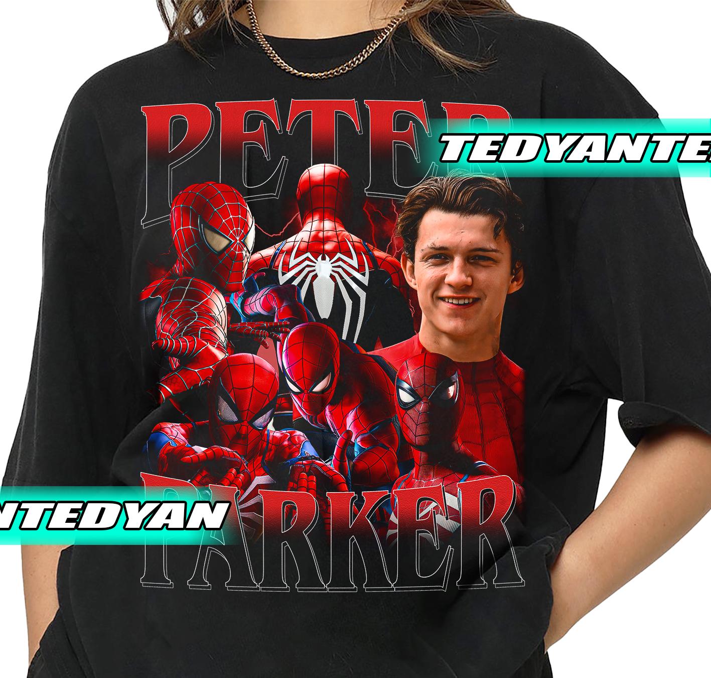 Vintage Peter Parker Spiderman T-Shirt, Gift For Women and Man Unisex T-Shirt