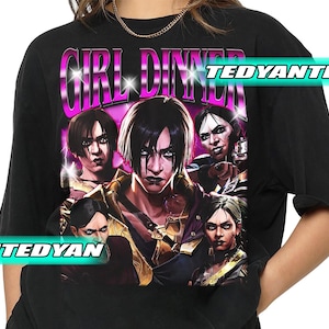 Vintage Sevika Arcane T-Shirt, Girl Dinner T-Shirt, Anime Apparel fanmerch lol Merchandise, Gift For Women and Man Unisex T-Shirt