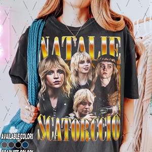 Camiseta vintage de Natalie Scatorccio Yellowjackets con colores cómodos, regalo para mujer y hombre