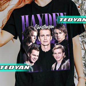 Vintage Hayden Christensen Shirt, Gift For Women and Man Unisex T-Shirt