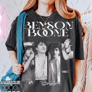 Vintage Comfort Colors Benson Boone T-Shirt, Benson Boone Tour Music 2025 Bootleg Fan Tee Shirt, Gift For Women and Man Unisex T-Shirt