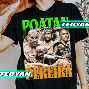 Vintage Alex Pereira T-Shirt, Alex Pereira Graphic T-Shirt, Gift For Women and Man Unisex T-Shirt