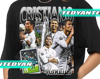 Vintage Cristiano Ronaldo CR7 T-Shirt, Gift For Women and Man Unisex T-Shirt