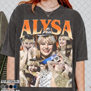Vintage Comfort Colors Alysa Liu T-Shirt, Quad Jump Legend, Ice Skating Shirt, Gift For Women and Man Unisex T-Shirt
