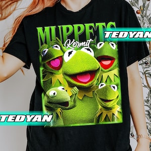 Vintage Muppets Kermit Shirt, Gift For Women and Man Unisex T-Shirt