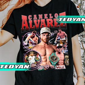 Vintage Canelo Alvarez Shirt, Gift For Women and Man Unisex T-Shirt