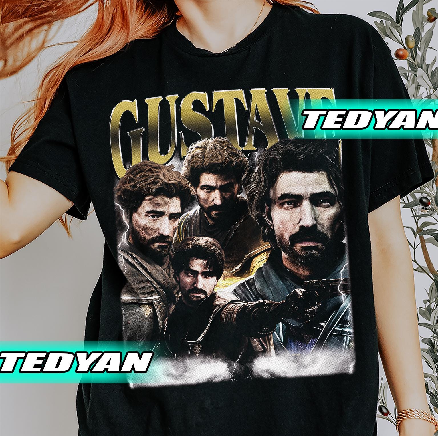 その他 gustave Vintage Gustave T-shirt, Gustave Graphic T-shirt, Gift for Women