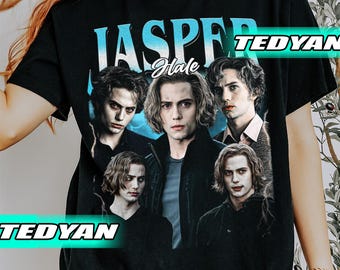 Vintage Jasper Hale Shirt, Fan Tee Graphic Shirt, Gift For Women and Man Unisex T-Shirt