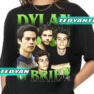 Vintage Dylan O&#39;Brien T-Shirt, Gift For Women and Man Unisex T-Shirt