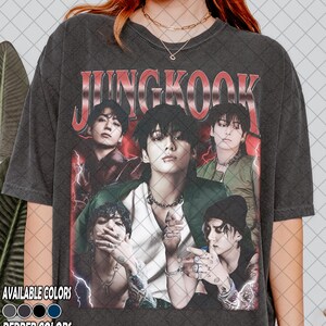Jungkook Black Shirt - Etsy