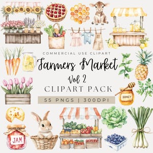 Aquarel boerenmarkt clipart, lokaal geteelde clipart, fruit clipart, plantaardige clipart, landbouwproduct, bloemenkraam, tuin clipart, png