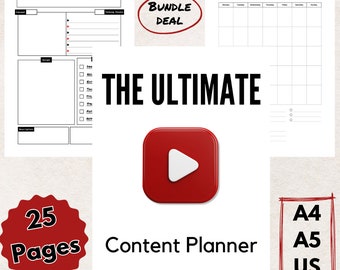 The Ultimate YouTube Planner