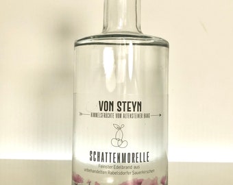 Schattenmorelle noble brandy 350ml - 100% sour cherry brandy! The very special thing