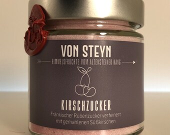 Kirschzucker  - Kirschzucker mit gemahlenen Süßkirschen