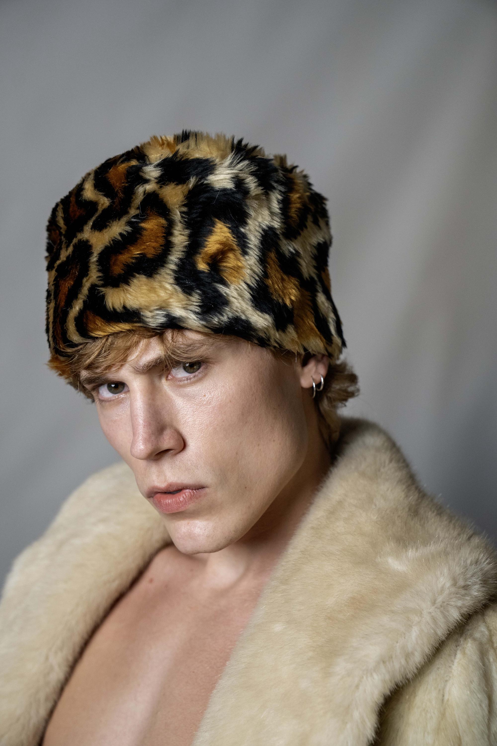 Leopard Russian Hat - Etsy Canada