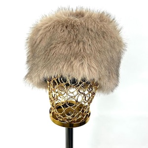 Handmade Plush Unisex russian hat, cossack hat, ski hat ,Christmas Gift Idea