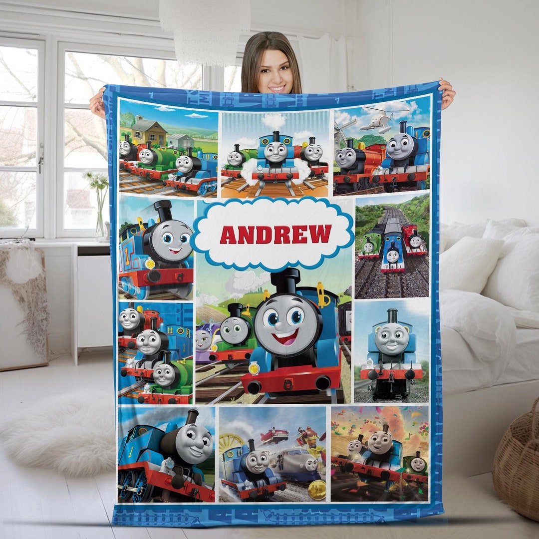 Personalized Thomas and Friends Blanket, Thomas and Friends Blanket ...