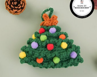 Decorative Ornament For Christmas Tree Crochet Pattern | Crochet Ornament | Christmas Tree Decor | Amigurumi Ornaments | Boo.Crochet