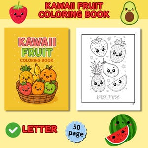 fruits coloring book for kids, printable fruit coloring pages, fruit coloring activity, easy fruit coloring pages, printable kids coloring