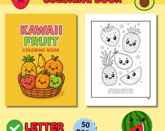 fruits coloring book for kids, printable fruit coloring pages, fruit coloring activity, easy fruit coloring pages, printable kids coloring