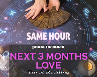 Next 3 months love tarot reading | Same Hour | psychic reading | future prediction | next 3 months detailed love tarot reading | love advice