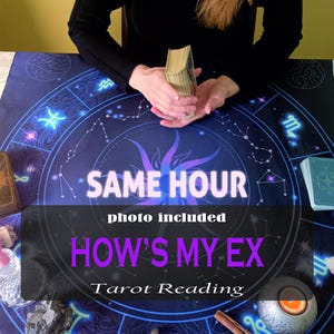 ¿Cómo está tu ex? / lectura de tarot del amor / lectura psíquica del amor / misma hora el mismo día / lecturas rápidas / lectura de almas gemelas / lectura de tarot para ex