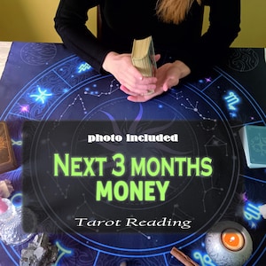 Lectura de tarot sobre el dinero para los próximos 3 meses / Guía de tarot financiero / Perspectivas sobre la riqueza y la abundancia