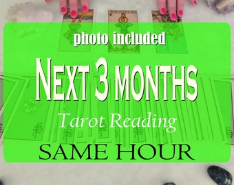 Next 3 Months Tarot Reading | Psychic Reading with Tarot Cards | Unlock the Future | Same Day Reading |  Career Family Love | Advice