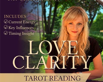 Love Tarot Reading, Psychic Reading, Same Hour, Soulmate Bonds, Deep Relationship Insight, Partner Guidance