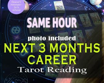 3-Month Career Tarot Card Reading – What&#39;s Ahead in Work, Job Opportunities, Money & Your Professional Path | Same Hour | Accurate Reading
