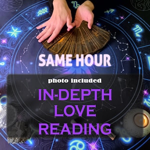 In-Depth Love Reading | Same Hour Tarot | Detaillierte Tarot Kartenlegung | Seelenverwandte | Zwillingsflamme lesend | Psychische Leseliebe | Klarheit finden