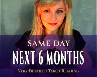 Nästa 6 månaders psykisk läsning, prognos för kärlek, karriär och pengar, tarotläsning