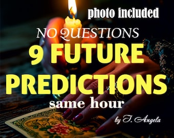 Psychic Reading | Tarot Reading | Same Hour 9 Future  Predictions | Instant Reading | Psychic Spiritual Advice | Love & Personal Growth