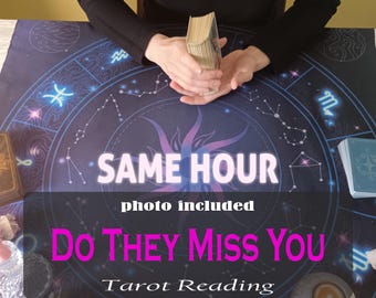 Do they miss you | Love tarot reading | psychic love reading | same hour same day | fast readings | soulmate reading | ex tarot reading |