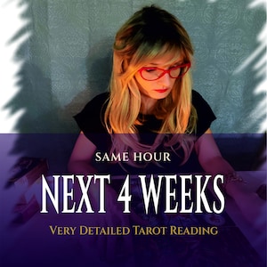 今後4週間のタロット占い、速達、週間タロット予報、サイキックガイダンス、タイムライン
