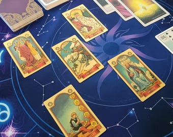 Tarot reading, 3 questions, same hour reply, psychic reading