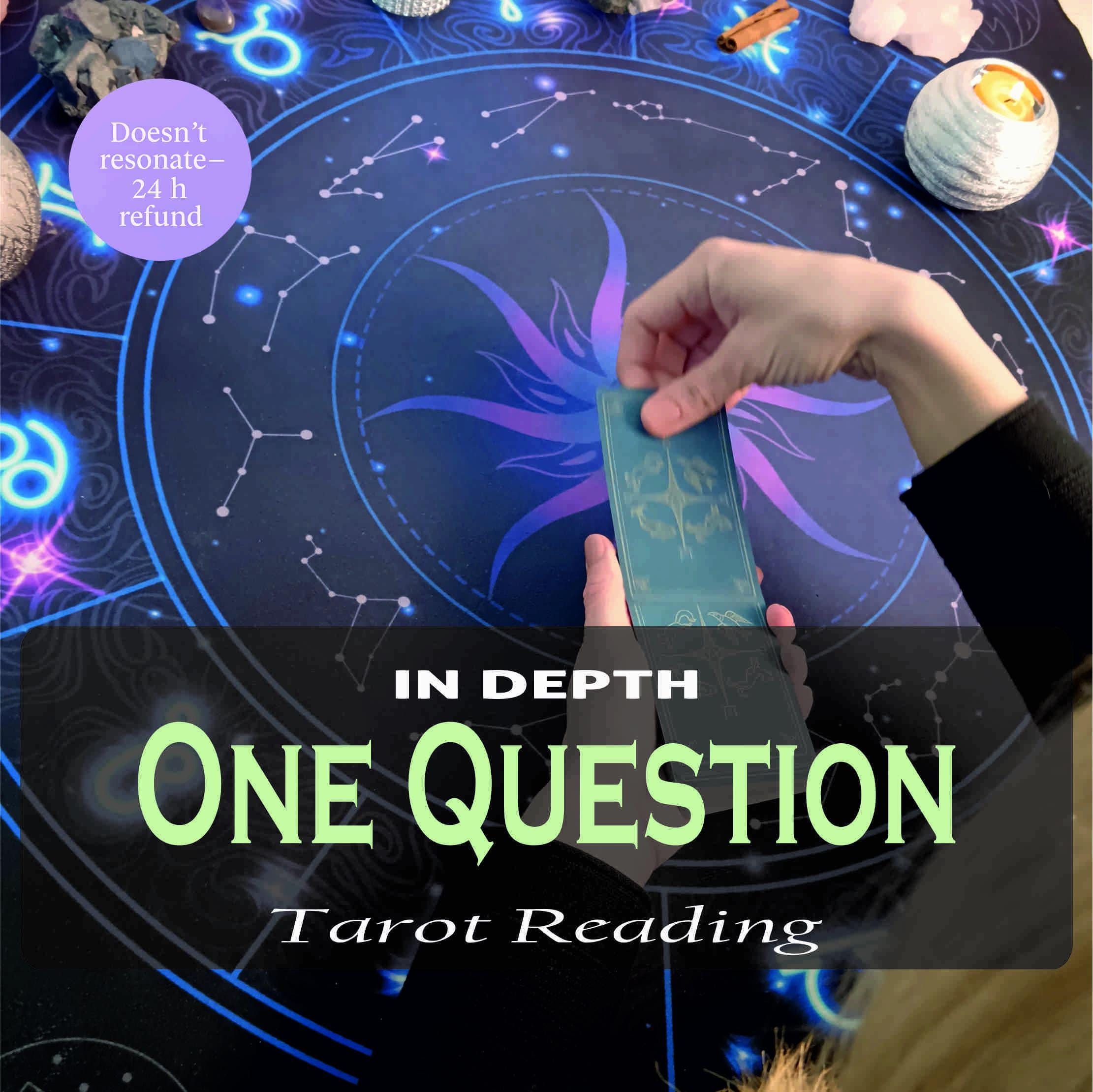 One question reading | tarot reading | psychic reading | get instant answers | same hour reading | same day reading fast readings