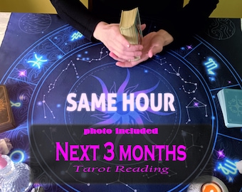Next 3 months tarot reading | psychic reading with tarot cards | unlock the future | same day reading |  career family love | advice
