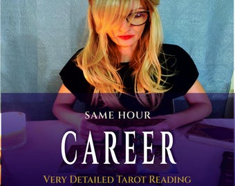 Same Hour Career Tarot Reading, Job Guidance & Professional Insight, Psychic Reading