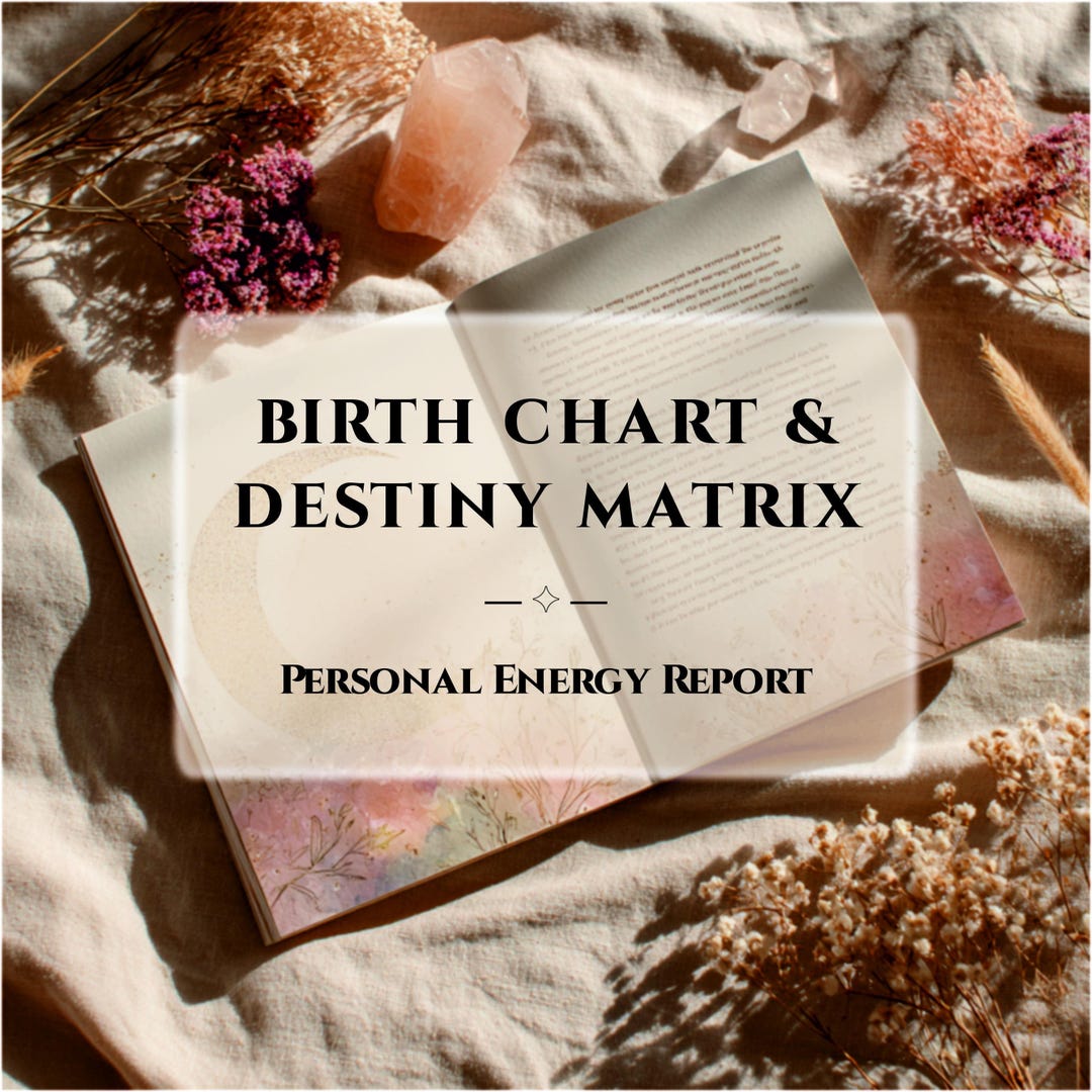 Soul Destiny Matrix Analysis, Birth Chart Reading, Numerology Report ...