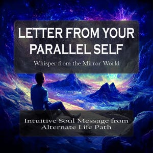 Carta de tu Ser Paralelo: Mensaje intuitivo del alma desde un camino de vida alternativo / Perspectiva canalizada, profundamente personal, solo para ti