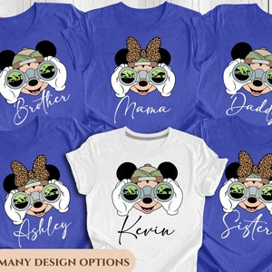 Mickey Mouse Safari Shirt, Mickey Animal, Animal Kingdom Themed Disney Trip Shirt For Kids And Adults, Safari Shirt, Animal Kingdom Shirt