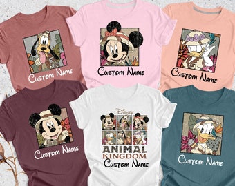 Custom Animal Kingdom Safari Shirt, Disney Trip 2024 Shirt, Disney World Family Shirts, Disney Birthday, Matching Family Shirt, Disney Crew