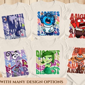 Disney Inside Out Shirt, Inside Out Characters Shirt, Disney Best Friends Shirt, Matching Family Shirt, Disney Group Shirt