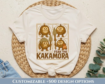 Disney Moana Beware The Kakamora Shirt, Kakamora Coconut Pirate T-Shirt, Princess Moana Tee, Birthday Gift Shirts, Disneyland Family Trip.