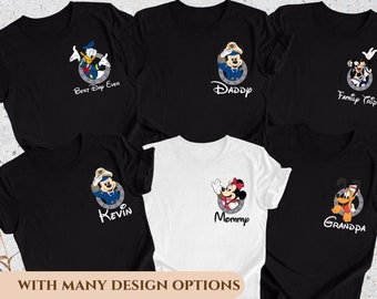 Custom Disney Pirates Family Shirts, Disney Pirates of Caribbean Shirt, Pirate Tshirt, Pirate's Life, Mickey and Minnie Disney Cruise Shirt