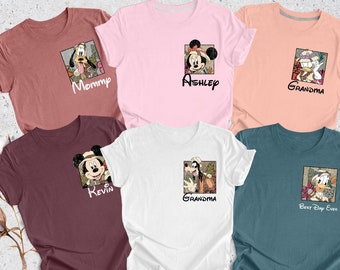 Mickey and Friends Safari Shirt, Personalized Disney Animal Kingdom Shirt, Disney Family Safari Trip Shirt, Animal Kingdom Shirt