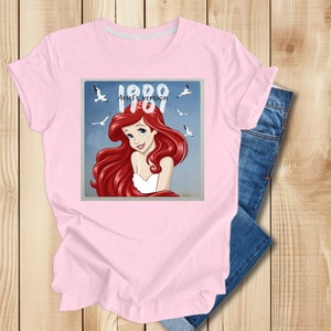 1989 Little Mermaid Comfort Colors Shirt, Disney Ariel Shirt, Disney 1989 Ariel&#39;s Version Shirt, Princess Ariel Shirt, Disneyland Shirt