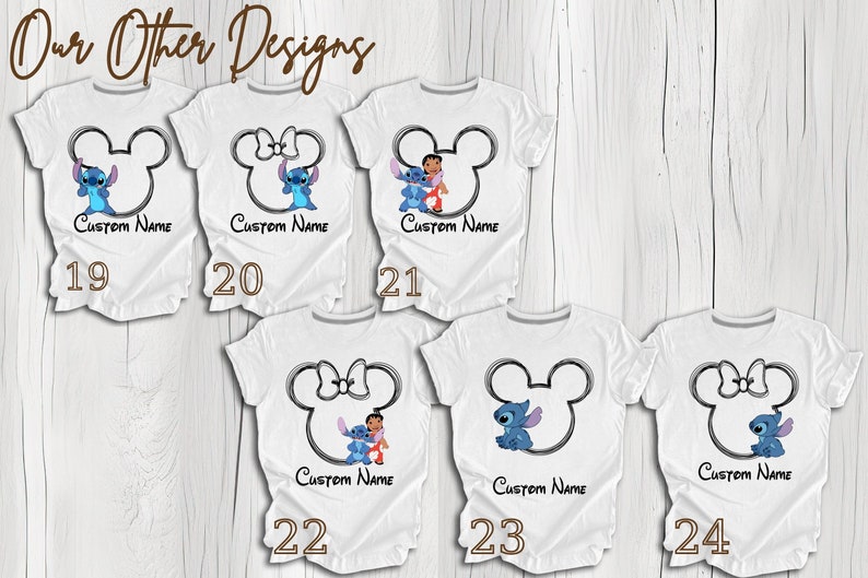 Camiseta "Aquí para los bocadillos", camiseta de Stitch, camiseta de Lilo y Stitch, camiseta de viaje a Disneyland, camiseta de viaje a Disneyworld, camiseta de Stitch para niños, vacaciones imagen 8