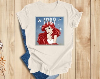 1989 Little Mermaid Comfort Colors Shirt, Disney Ariel Shirt, Disney 1989 Ariel's Version Shirt, Princess Ariel Shirt, Disneyland Shirt